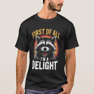 Camiseta Guaxinim Antes de Mais Nada Sou Amante de Panda Di