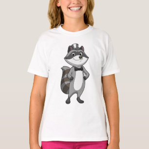 Camiseta Guaxinim como Noivo com Gravata