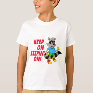 Camiseta Guaxinim dos desenhos animados