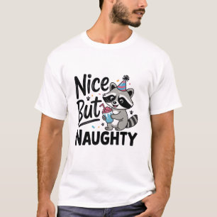 Camiseta Guaxinim Engraçado – Humor Simpático mas Travesso