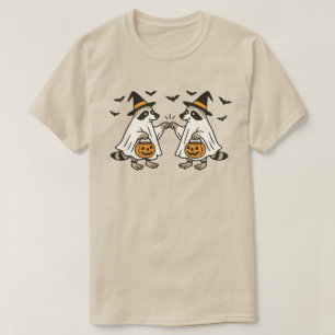 Camiseta Guaxinim Fofo Bate Piada de Animal Engraçada L