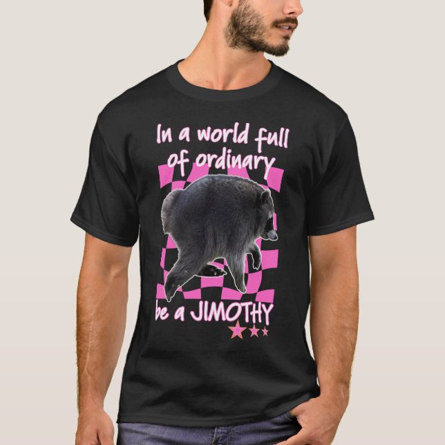 Camiseta Guaxinim Jimothy de Seattle (Frente)