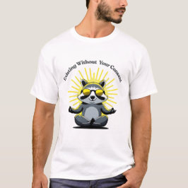 Camiseta Guaxinim Legal Existindo Sem o Seu Consentimento C