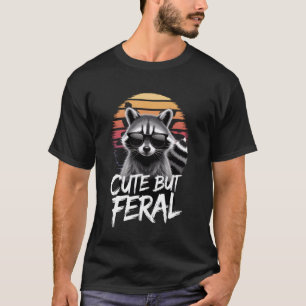 Camiseta Guaxinim Menino Engraçado Crianças Animal Guaxinim