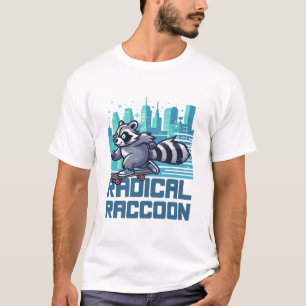Camiseta Guaxinim Radical Skatista Urbano