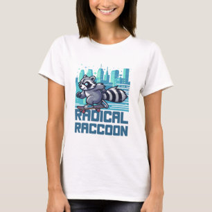 Camiseta Guaxinim Radical Skatista Urbano