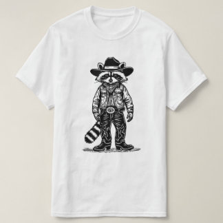 Camiseta guaxinim vaqueiro