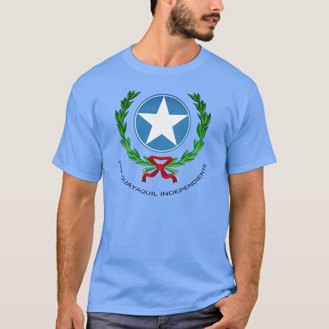 Camiseta Guayaquil casaco de armas T-Shirt (Frente)