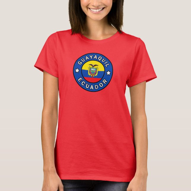 Camiseta Guayaquil Equador (Frente)
