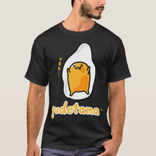 Camiseta Gudetama Caractere Frente e Volante Traseira 