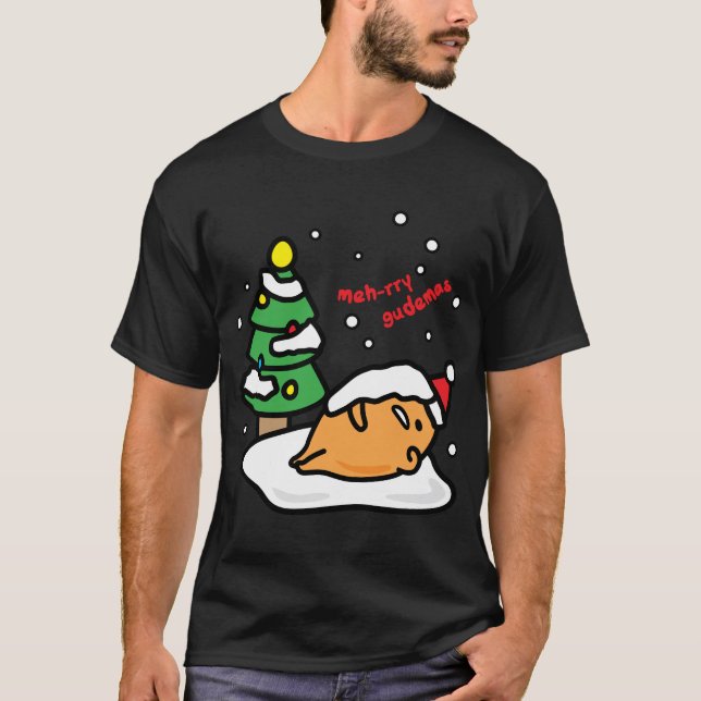 Camiseta Gudetama Meh-rry Gudemas (Frente)