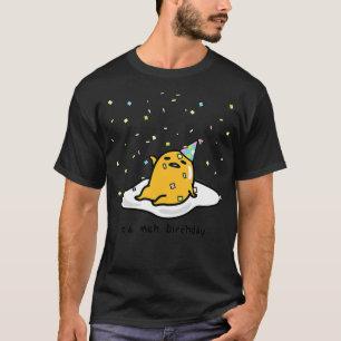 Camiseta Gudetama, o Ovo Preguiçoso, é meu Confetto de Aniv