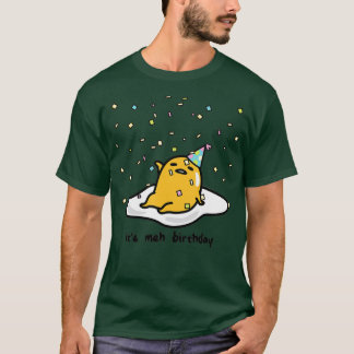Camiseta Gudetama, o Ovo Preguiçoso, Mede o Meu Confetti de