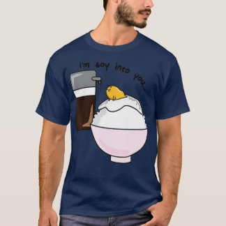 Camiseta Gudetama Sou Soy Em Você Soy Sauce Ovo Bowl
