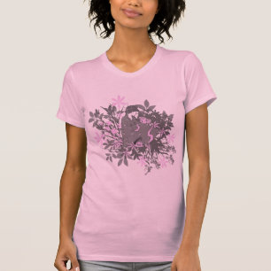 Camiseta Gueixa no jardim