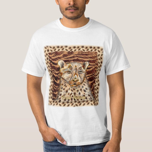 Camiseta Guepardo Rápido (Frente)