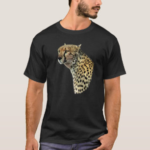 Camiseta Guepardo um gato predador no Quênia, África 1