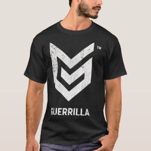 Camiseta Guerilla Cambridge - Logotipo da empresa de videog