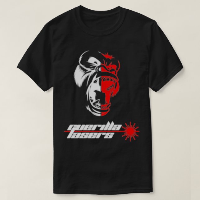 Camiseta Guerilla Lasers  (Frente do Design)