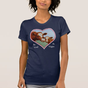 Camiseta Guernsey Cow e Calf Vegan
