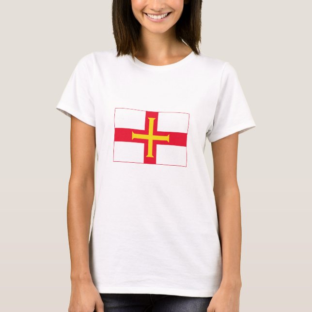 Camiseta Guernsey Flag (Frente)