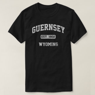 Camiseta Guernsey Wyoming Wy Vintage Style Athletic