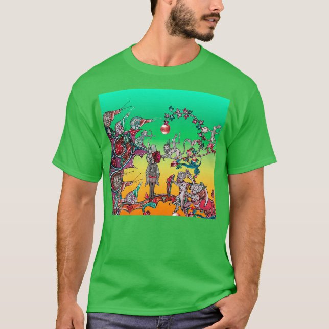 CAMISETA GUERRA BESTIÁRIA MEDIEVAL, NOITES, ESQUEMAS GIGANT (Frente)