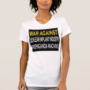 Camiseta Guerra contra a máquina de Prograganda da