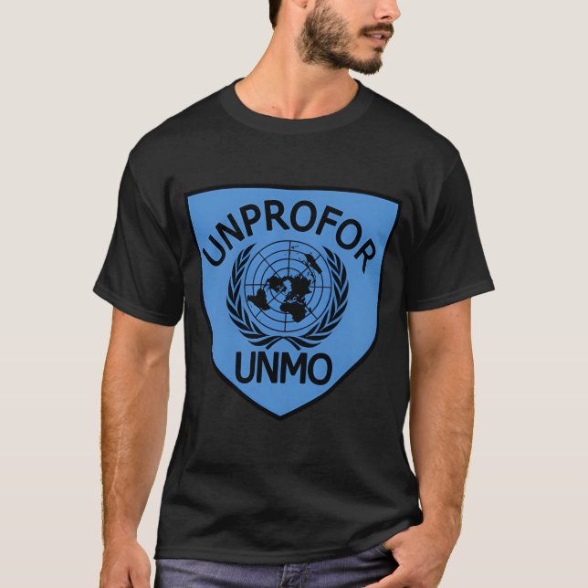 Camiseta Guerra da Croácia Bósnia Inprofor Peacekeeg Un (Frente)