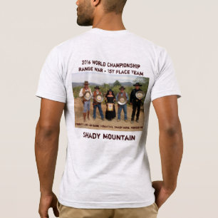 Camiseta Guerra da escala do campeonato do mundo