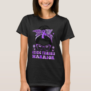 Camiseta Guerra de Fibrose Cística Roxa Roxa de Groovy