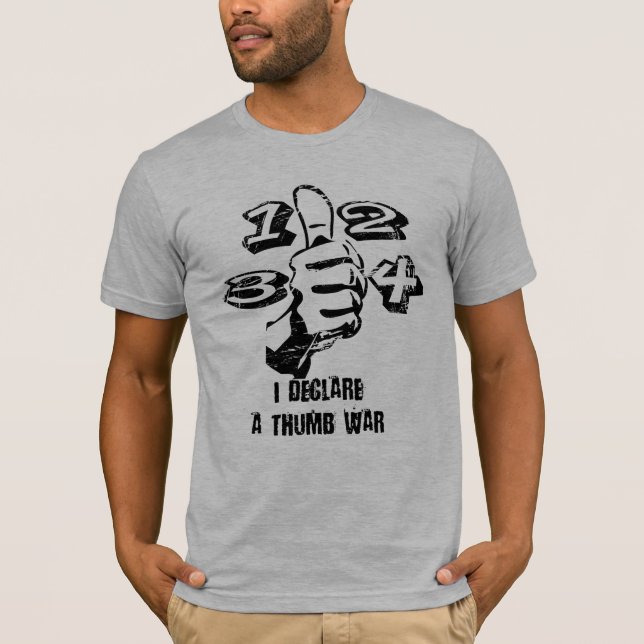 Camiseta Guerra do polegar (Frente)