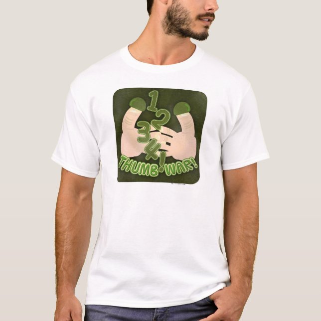 Camiseta Guerra do polegar de 1234! (Frente)
