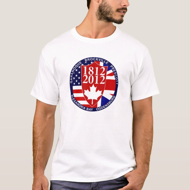 Camiseta Guerra do t-shirt 1812 (Frente)
