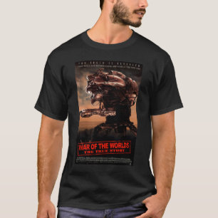 Camiseta Guerra dos mundos o t-shirt verdadeiro do filme da