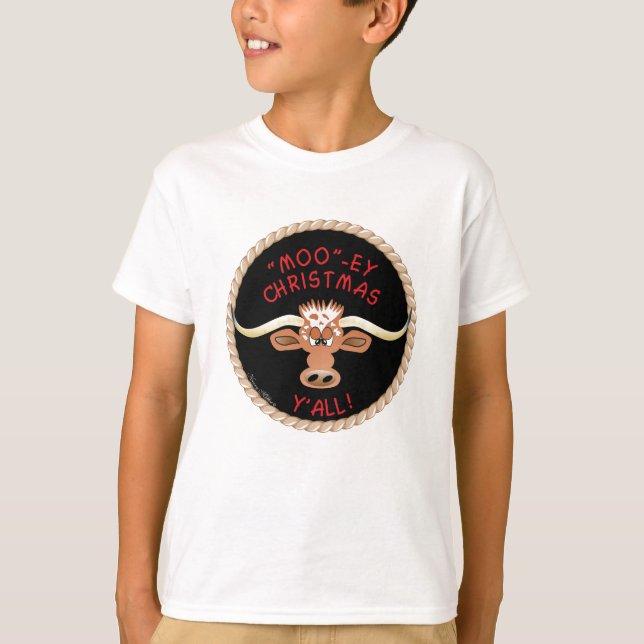 CAMISETA GUERRA ESPERANDO UM "MOO", QUEREM O NATAL! (Frente)