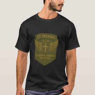 Camiseta Guerra Espiritual São Miguel Arcanjo