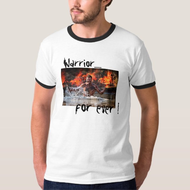 CAMISETA GUERRA LUTANDO NA ÁGUA (Frente)
