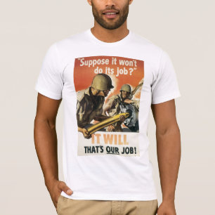 Camiseta Guerra mundial 2 que vai faz4e-lo