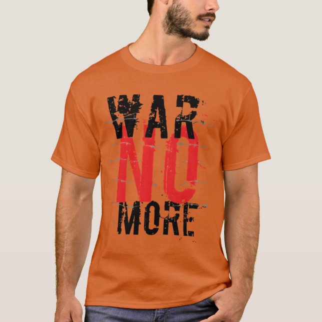 Camiseta Guerra Não Mais Você Quer Uma Vintagem (Frente)