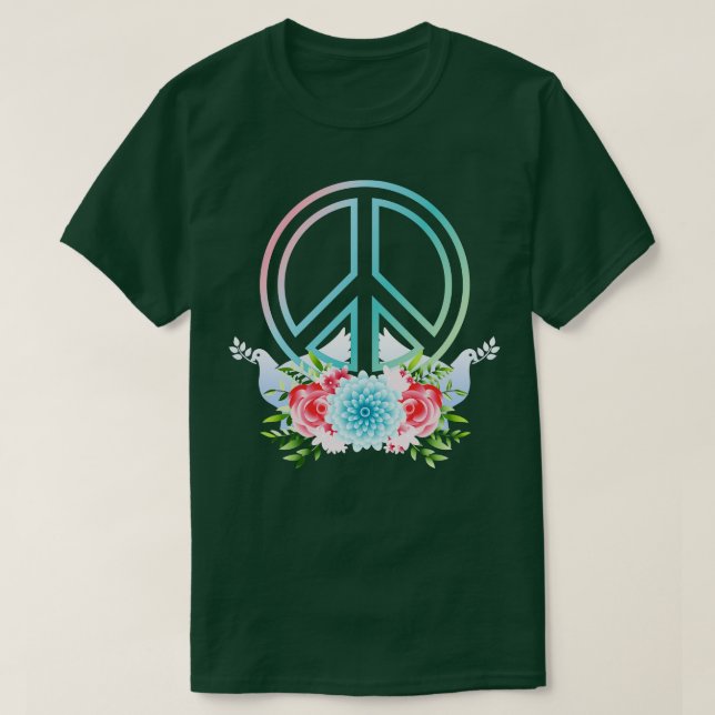 Camiseta Guerra pacífica (Frente do Design)