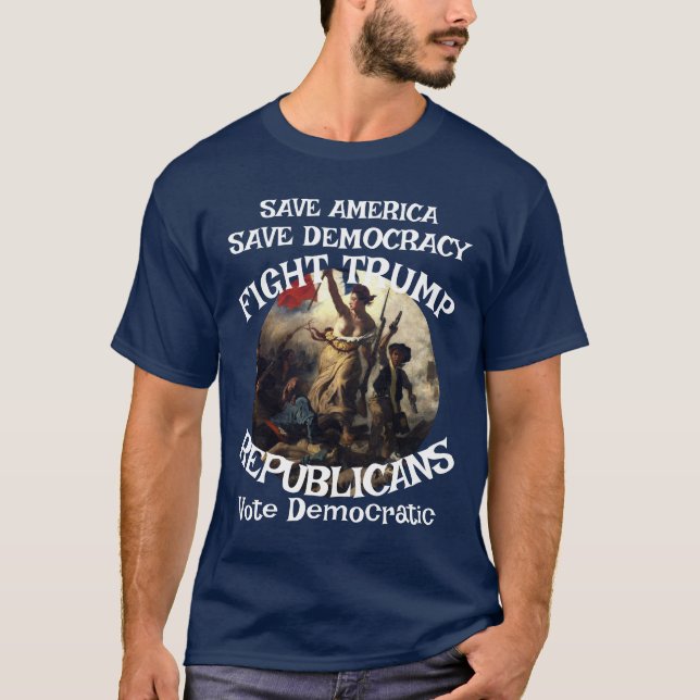 Camiseta Guerra Relâmpago de Trump (Frente)