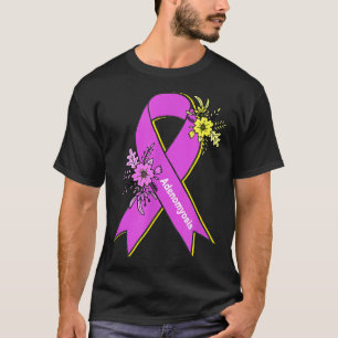 Camiseta Guerreira da Conscientização da Adenomiose Dor Crô