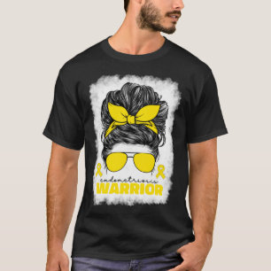 Camiseta Guerreira da Endometriose Para Mulheres Mãe Endome