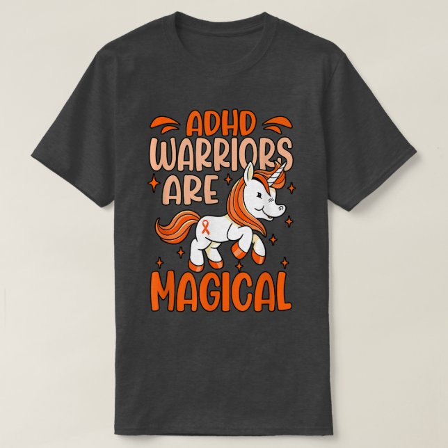 Camiseta Guerreiro ADHD 300 (Frente do Design)