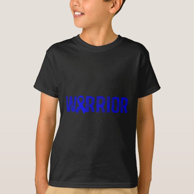 Camiseta Guerreiro Alopecia Areata Sensibilização (Frente)