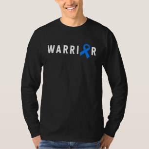 Camiseta Guerreiro ALS Homens Pai Lou Gehrigs Faixa Azul
