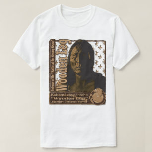 Camiseta Guerreiro Americano "Perna de Madeira"
