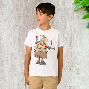 Camiseta Guerreiro Arqueiro Medieval Cavaleiro Divertido co