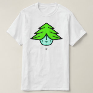 Camiseta Guerreiro Árvore Desenho Animado Natureza Criatura